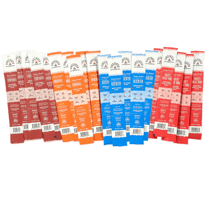 20 - Piece Meat Stick Variety Pack - FireCreek Snacks