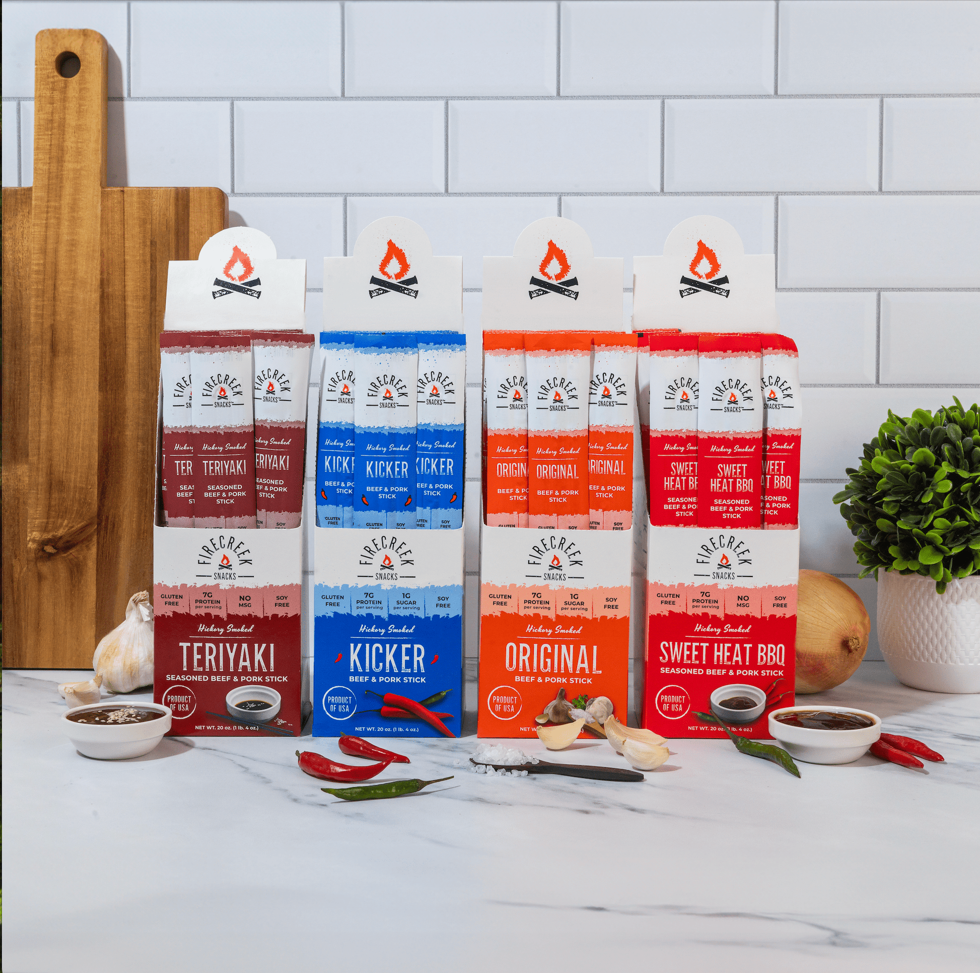 20 - Piece Sampler Pack - FireCreek Snacks