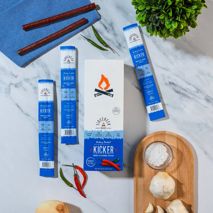 spicy beef jerky sticks