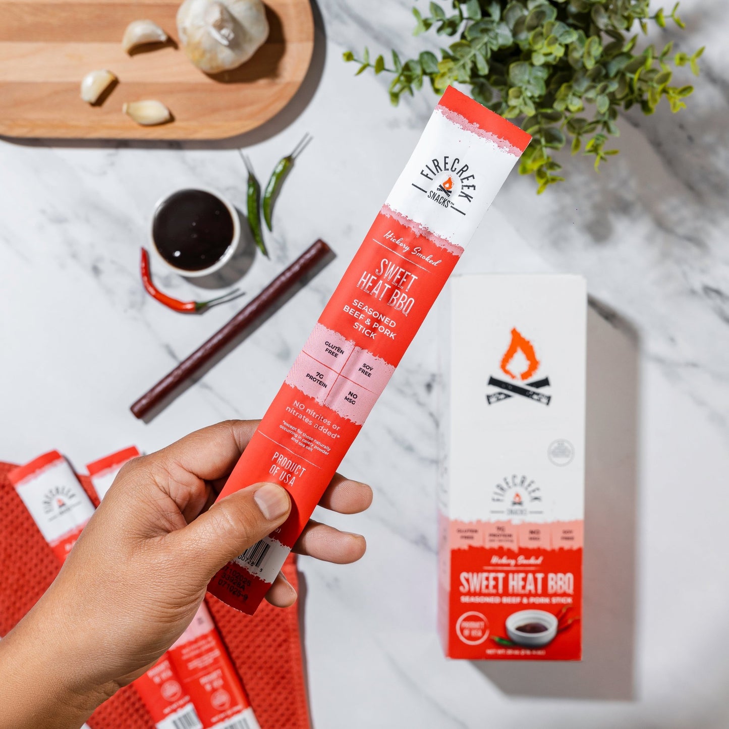 meat stick bbq flavor